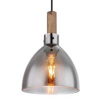 Globo 15550H Mattea Hängeleuchte Metall Schwarz Matt, 1
