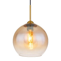Globo 15788H Hängeleuchte Metall Messingfarben, 1Xe27 H