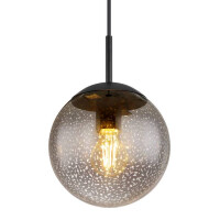 Globo 15881H Hängeleuchte Metall Schwarz Matt, 1Xe27 Le