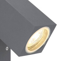 Veronika Außenleuchte Aluminium Druckguss Anthrazit, 1