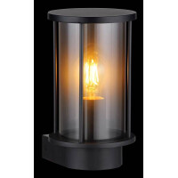 Gracey Außenleuchte Edelstahl Schwarz Matt, 1X E27 4