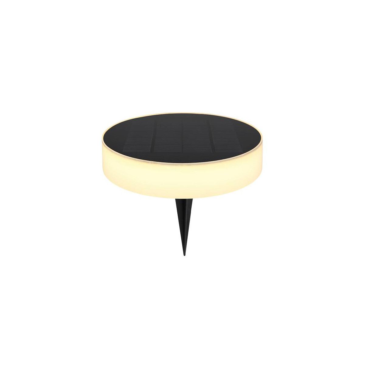Solarleuchte Kunststoff Schwarz, 1Xled Solarleuchte Kunststoff Schwarz, Led