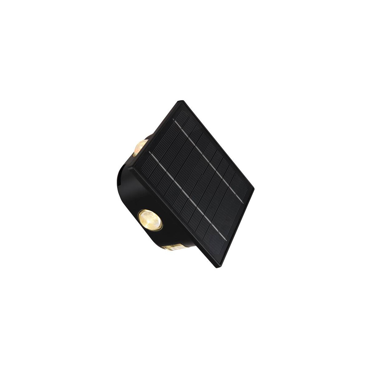 Solarleuchte Kunststoff Schwarz, 1Xled Solarleuchte Kunststoff Schwarz, Led