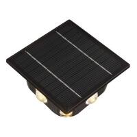 Globo 36494 Solarleuchte Kunststoff Schwarz, 1Xled Solarleuc