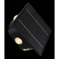 Globo 36494 Solarleuchte Kunststoff Schwarz, 1Xled Solarleuc