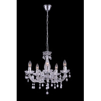 Globo 63116-5 Cuimbra Ii Luster Metall Verchromt, 5X E14 3
