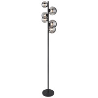 Riha Stehleuchte Metall Schwarz Matt, 6X gallery