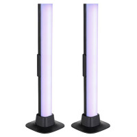 Polliver Tischleuchte Kunststoff Schwarz Matt, Rgb Led 2