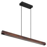 Tibeon Hängeleuchte Metall Schwarz Matt, Led 3