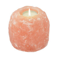 Salzkristall Teelichthalter ROCK, ca. 11 gallery