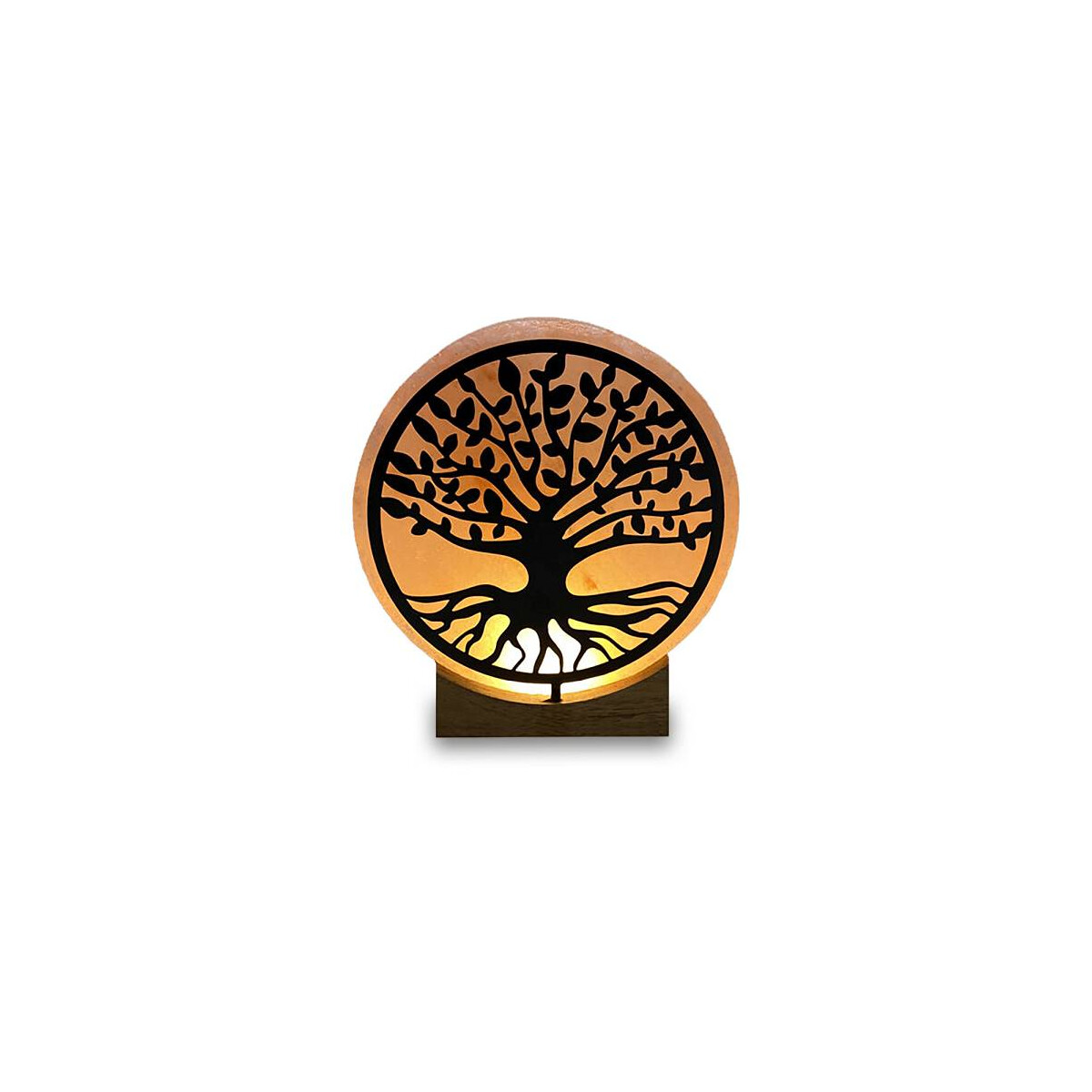 USB BAUM, mit Holzsockel, H ca. 12,5 cm