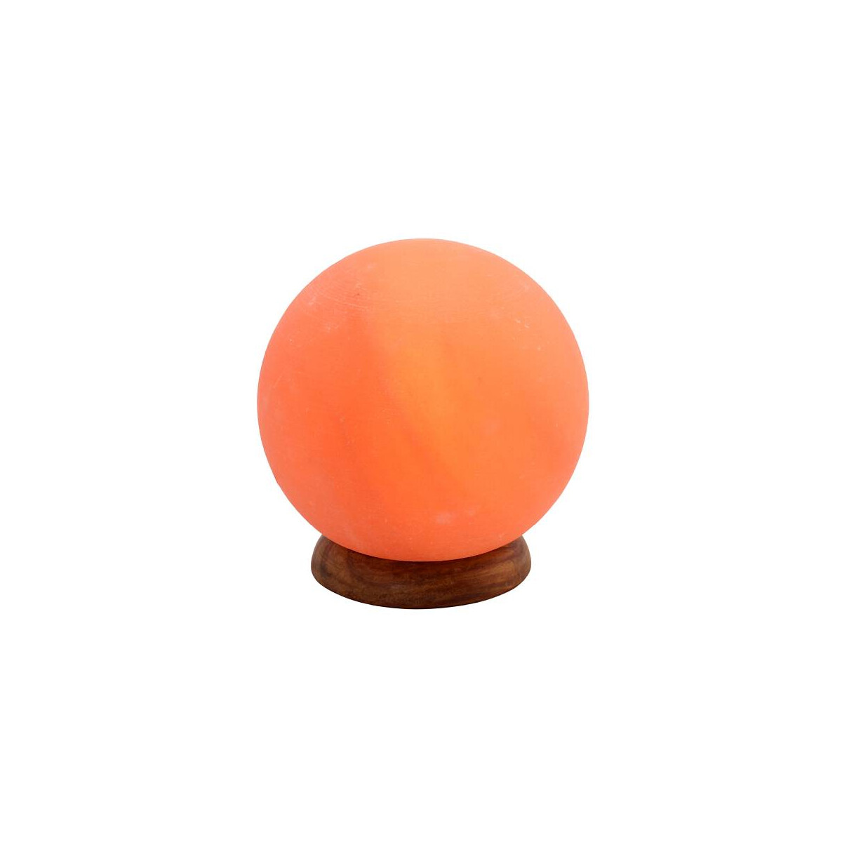 Beleuchteter Salzkristall PLANET ca. 3,0 kg