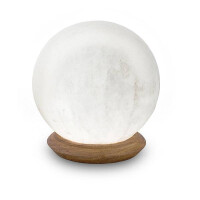USB BALL, White Line, mit Holzsockel, &O gallery