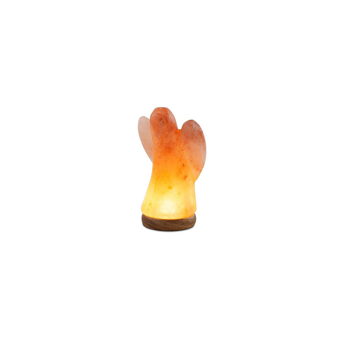 USB ENGEL klein, mit Holzsockel, H ca. 13 cm