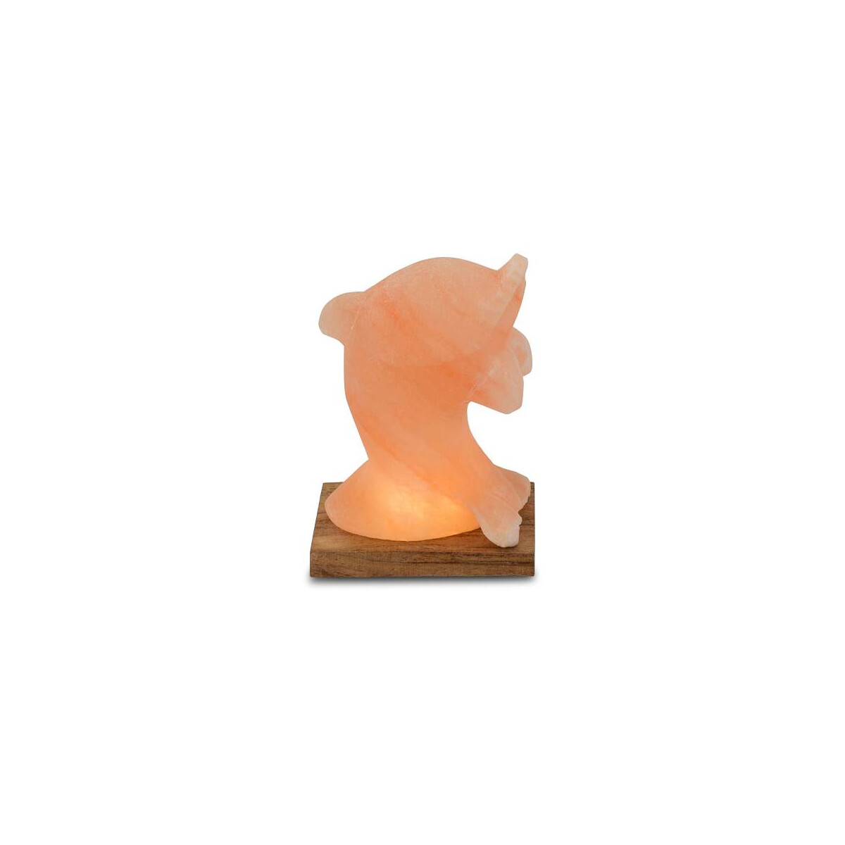 USB DELFIN, mit Holzsockel, H ca. 15 cm