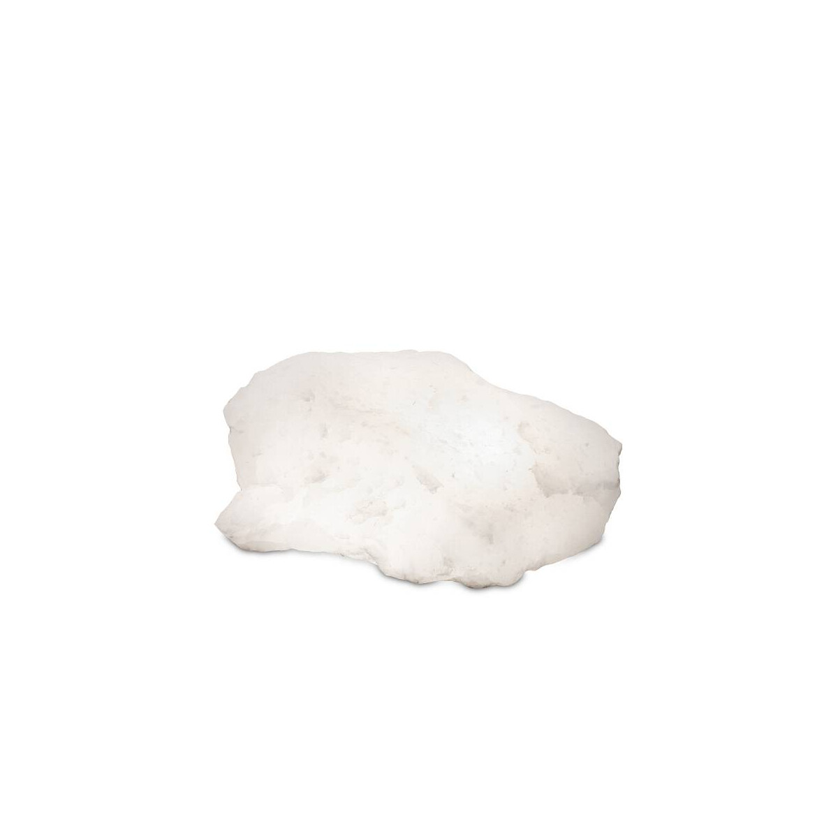 Beleuchteter Salzkristall White Line, ca. 25-30 kg