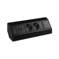CORNER BOX 2 USB Ecksteckdose Möbel gallery