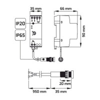 Dämmerungssensor MODELL 4 für Schiene DIN 35 mm 7