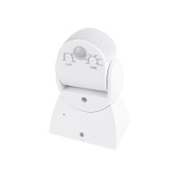 Wand-Bewegungsmelder PIR MODELL 1 IP65 : Farbe - Weiß 