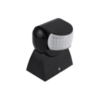 Wand-Bewegungsmelder PIR MODELL 1 IP65 : Farbe - Schwarz 2