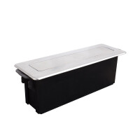 HOP BOX Möbeleinbausteckdose mit USB Typ A + C 3