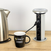 LIFT BOX automatisch versenkbare Steckdosenleiste mit USB un