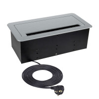 INBOX MöbelEinbausteckdose mit USB RJ45 und HDMIAnschl&