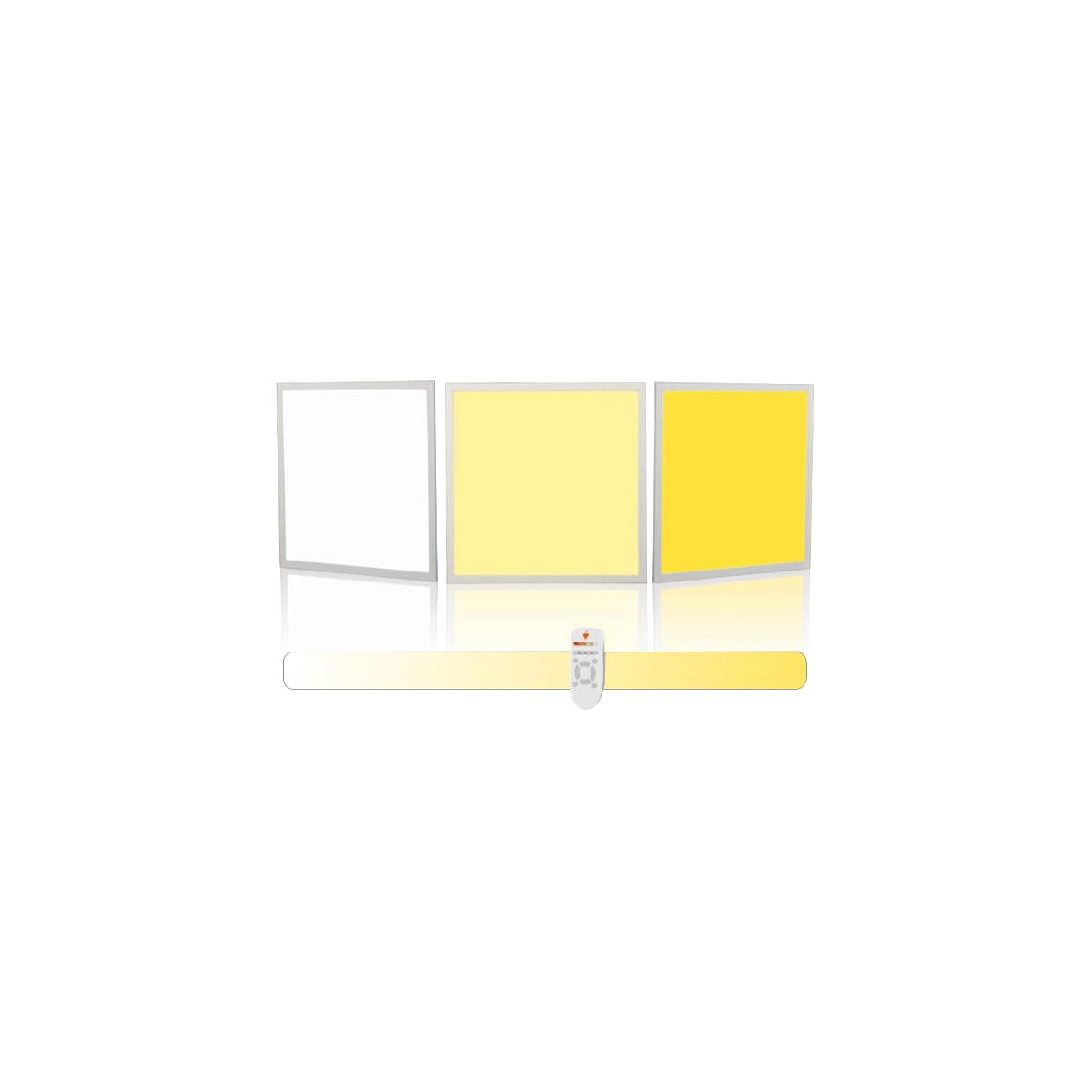 LED Panel 40 Watt CCT WW-KW 620x620mm, Wichtiger Hinweis: LED Panel ohne Netzteil und Fernbedienung