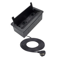 INBOX MöbelEinbausteckdose mit USB A + C RJ45 und HDMI 