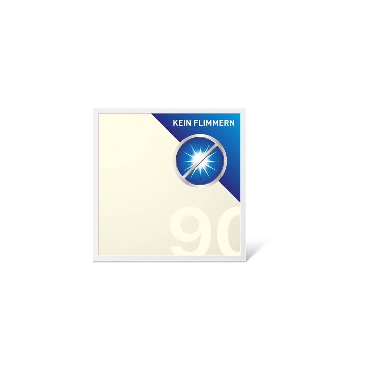 LE0774 - LED-Panel 62 x 62 cm, CRI 90, 40 W, 3000 K, 3600 lm
