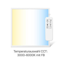 LED Panel mit Farbwechel warmweiss - kal gallery