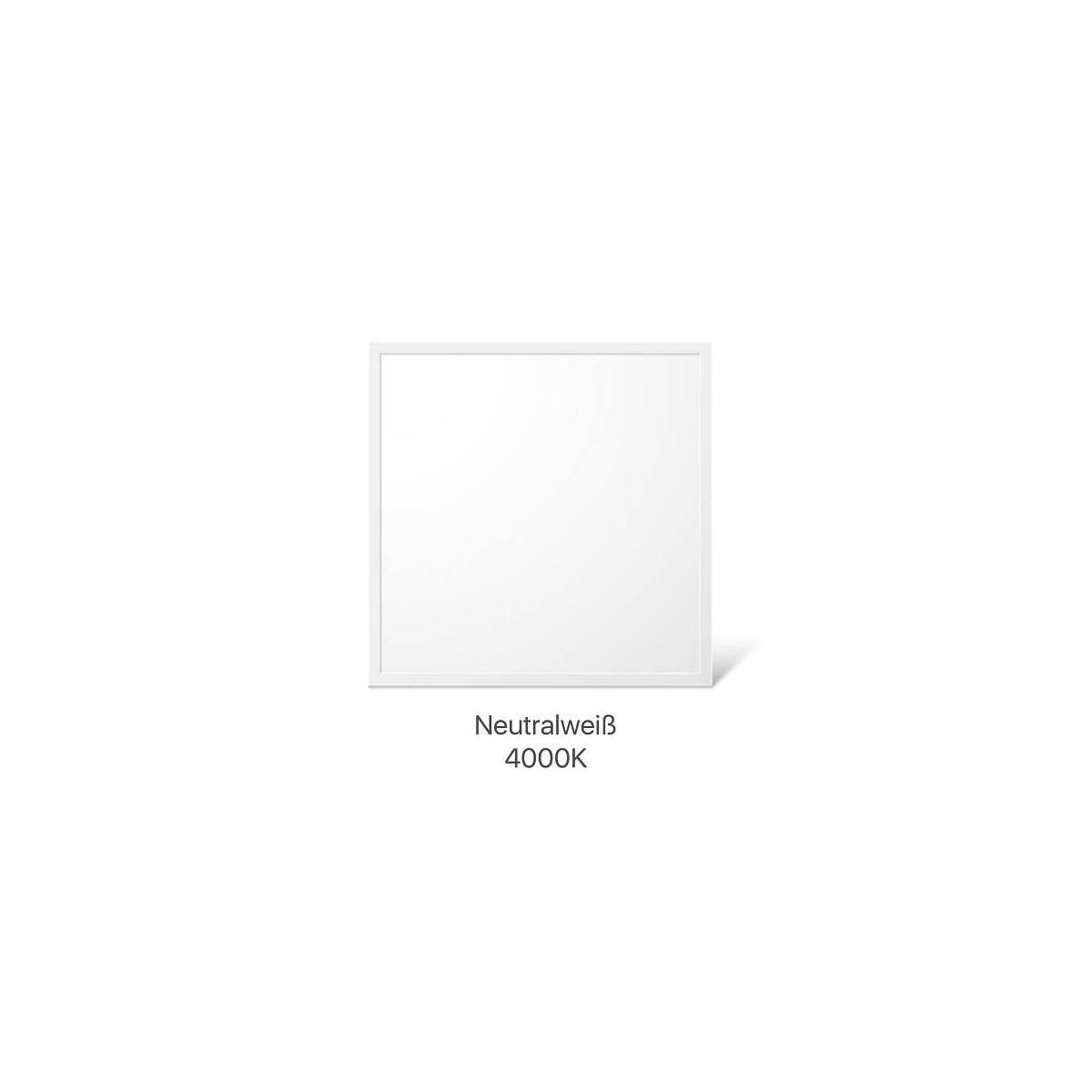 LED Panel 62,0 x 62,0 cm neutralweiss