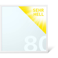LED Panel 62,0 x 62,0 cm kaltweiss 80CRI gallery