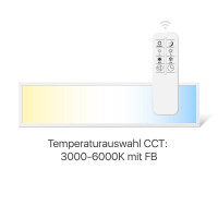 LED Panel 119,5 x 59,5 cm mit Fernbedien gallery