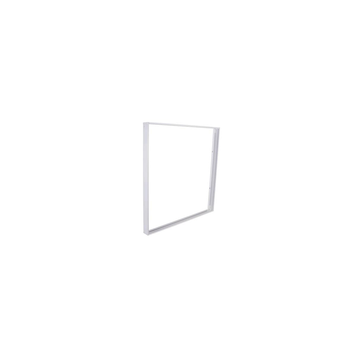 Aufbaurahmen für LED Panels 620x620x43mm Slim weiß