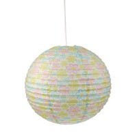 Pendelleuchte Papierballon Bunte Blumen gallery
