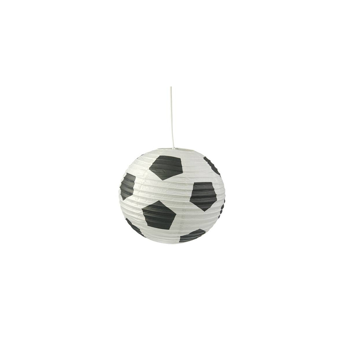 Pendelleuchte Papierballon Fußball