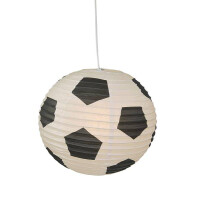 Pendelleuchte Papierballon Fußball 3