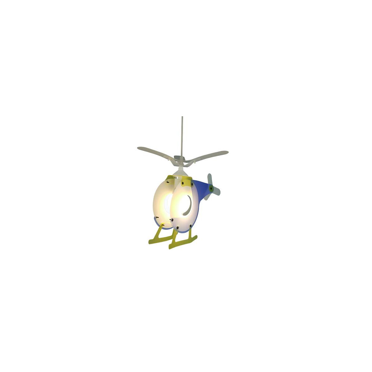 Pendelleuchte Hubschrauber