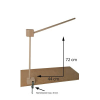 XL Mobilehalter, natur 2