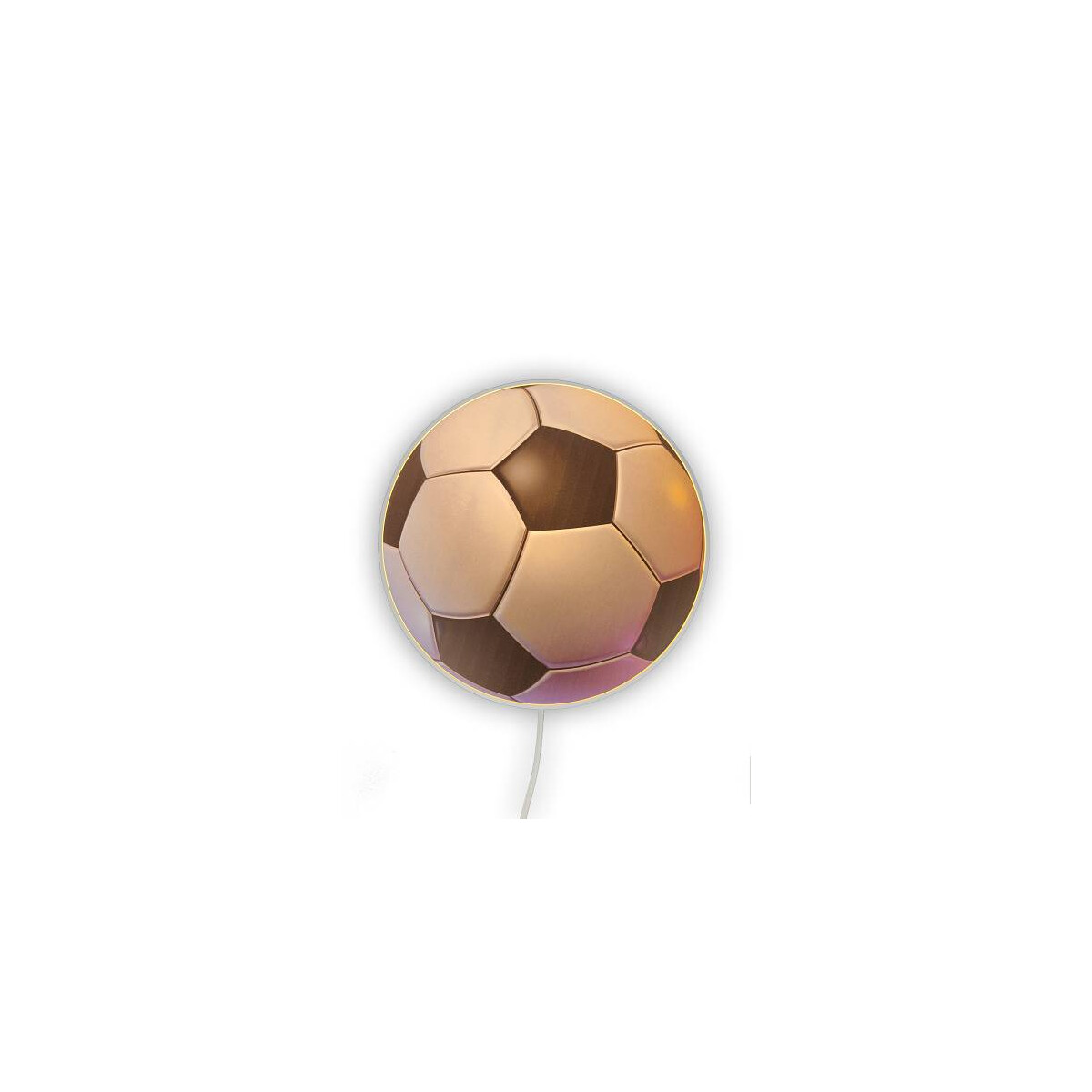 Wandleuchte Fußball