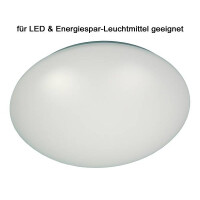 Deckenschale Kunststoff, opal weiß 36 cm 2