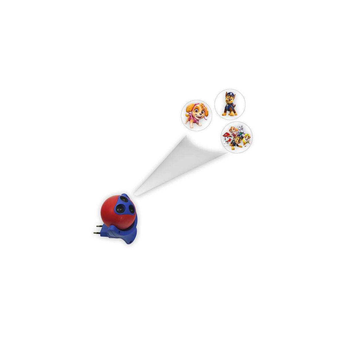 LED-Projektionsnachtlicht PAW PATROL 3 LED-Projektionen