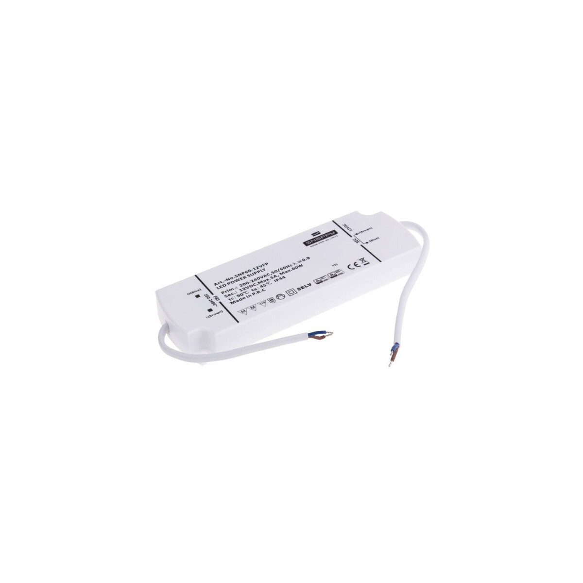 LED Netzteil 12VDC IP44 60W
