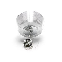 Filo Sat Pendelleuchte IP20 silberfarben 6