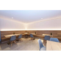 Acrux 120 Deckeneinbauleuchte IP20 Verkehrsweiß RAL 90