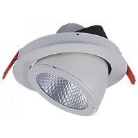 LED Einbauleuchte 20W warmweiss COB gallery