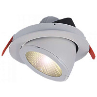 LED Einbauleuchte 20W warmweiss COB 2