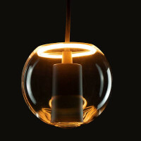 E27 LED Floating Globe 125 inside klar warmweiß 2