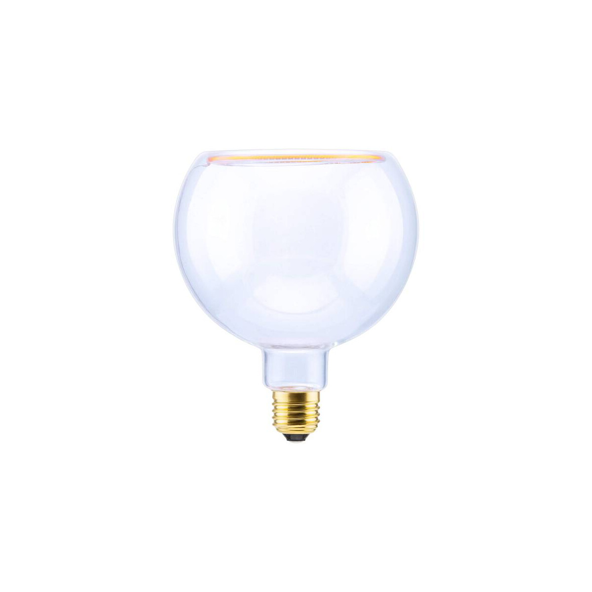 E27 LED Floating Globe 125 klar warmweiß